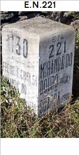 E.N. 221 - Miranda do Douro - Duas Igrejas - Sendim - Santiago - Mogadouro - Castelo Branco - Fornos - Freixo de Espada  Cinta
 - Barca d'Alva - Escalho - Figueira de Castelo Rodrigo - Pinhel - Malta - Freixedas - Rapoula - E.N.16